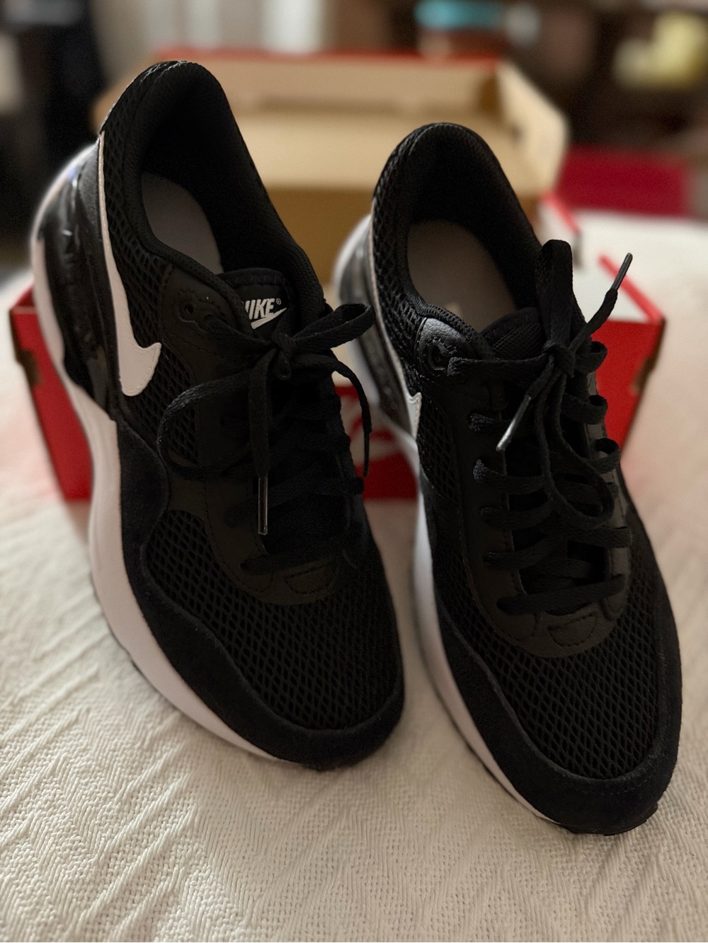 Nike Air Max Black and White - Picture 2 of 9